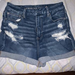 American Eagle Hi-Rise Shorts!